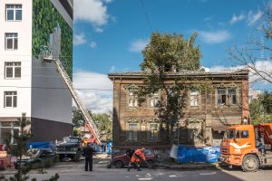 casa di legno in russia