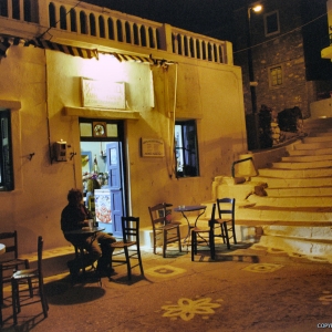 amorgos_langada_bar di notte