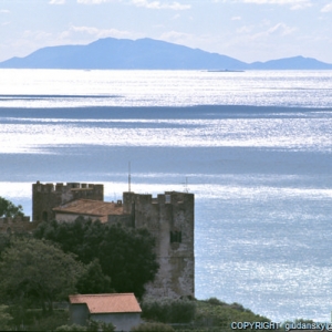 Panoramica di Castiglione, Cartolina