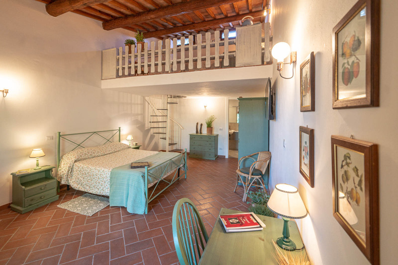 Camere agriturismo Poggio Cavallo in Maremma Toscana