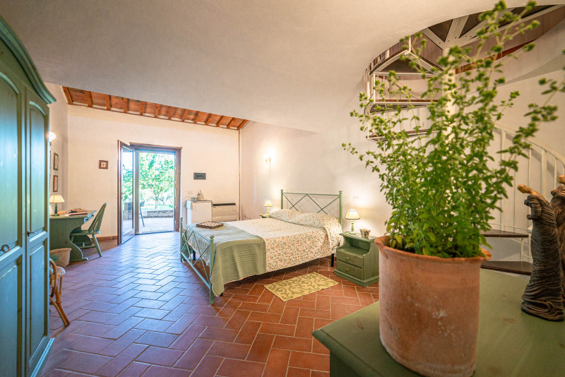 Camere agriturismo Poggio Cavallo in Maremma Toscana