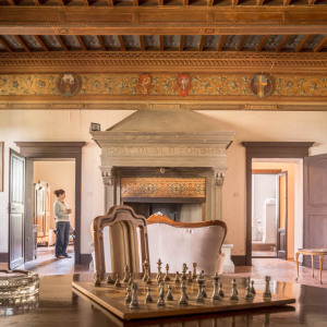 Interni villa di Poggio Cavallo