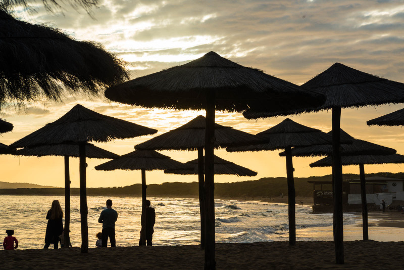 Ansedonia al tramonto