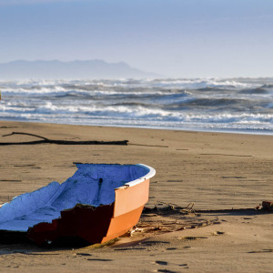Mareggiata a marina di grosseto