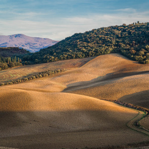 Panorama con Amiata, località Monetegiovi