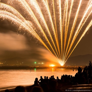 Fuochi d'artificio il 16 Agosto a Marina di Grosseto