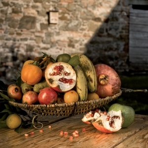 frutta in giardino