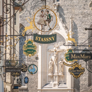 Insegne storiche a Salisburgo
