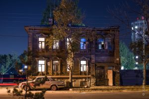 casa di legno in russia