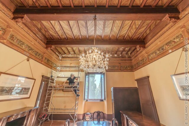 Restauro in villa